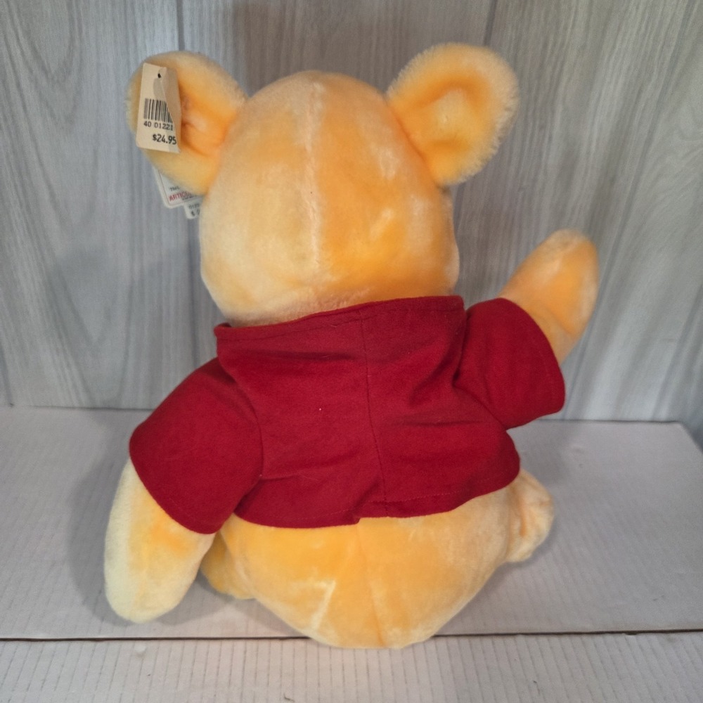 VTG Disney Parks Winnie the Pooh Plush Stuffed Animal Bear 18" Large NWT - Picture 2 of 5